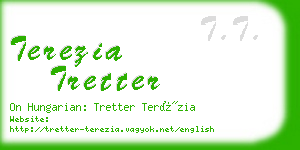 terezia tretter business card